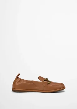 Loafer Model Alva mit elastischer Fersenkante