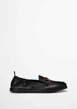 Loafer Model Alva mit elastischer Fersenkante