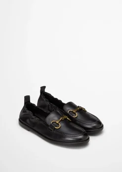 Loafer Model Alva mit elastischer Fersenkante