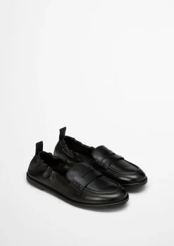 Loafer Model Alva mit elastischer Fersenkante