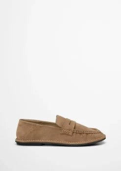 Loafer Model Alvette aus weichem Veloursleder