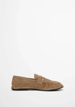 Loafer Model Alvette aus weichem Veloursleder