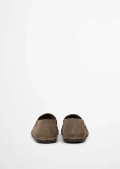 Loafer Model Alvette aus weichem Veloursleder
