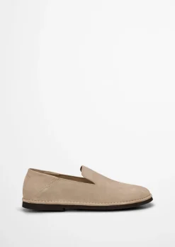 Loafer Model Arvid aus weichem Veloursleder