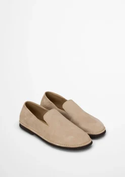 Loafer Model Arvid aus weichem Veloursleder