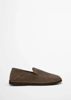 Loafer Model Arvid aus weichem Veloursleder