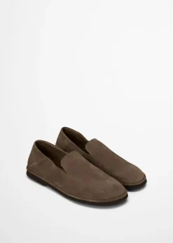 Loafer Model Arvid aus weichem Veloursleder