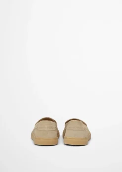 Loafer Model Kara aus geöltem Veloursleder