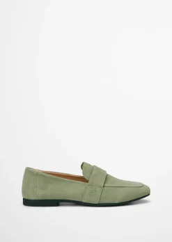 Loafer Model Safina aus weichem Velours-Rindleder