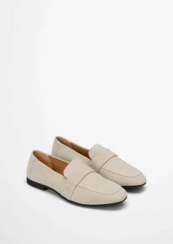 Loafer Model Safina aus weichem Velours-Rindleder