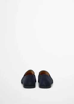 Loafer Model Safina aus weichem Velours-Rindleder