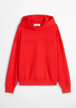 Logo-Kapuzensweatshirt relaxed aus Organic Cotton