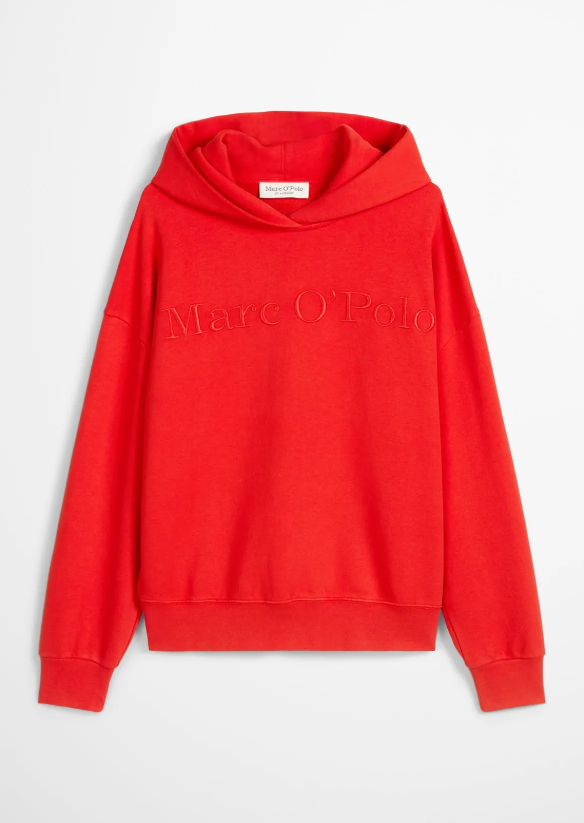 Logo-Kapuzensweatshirt relaxed aus Organic Cotton
