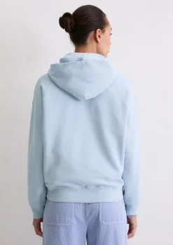 Logo-Kapuzensweatshirt relaxed aus Organic Cotton