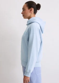 Logo-Kapuzensweatshirt relaxed aus Organic Cotton