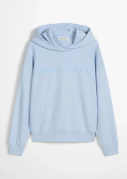 Logo-Kapuzensweatshirt relaxed aus Organic Cotton