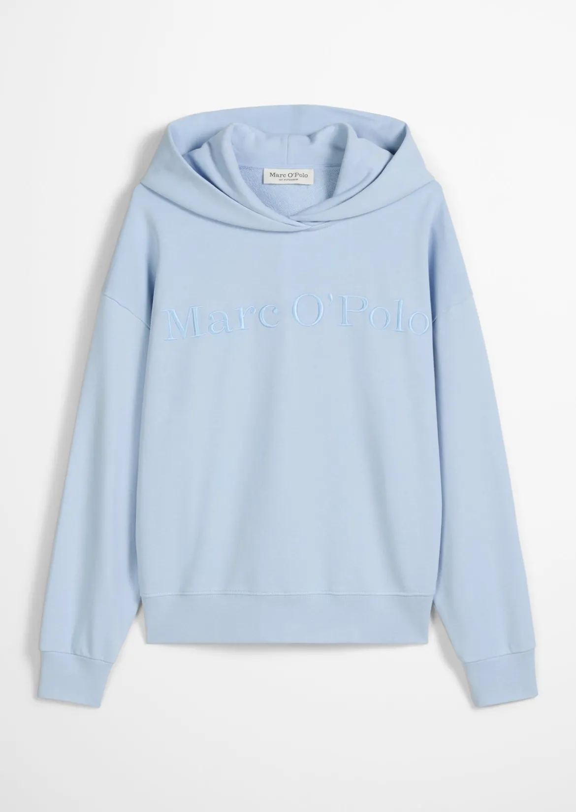 Logo-Kapuzensweatshirt relaxed aus Organic Cotton