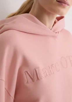 Logo-Kapuzensweatshirt relaxed aus Organic Cotton