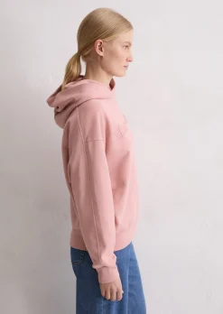 Logo-Kapuzensweatshirt relaxed aus Organic Cotton