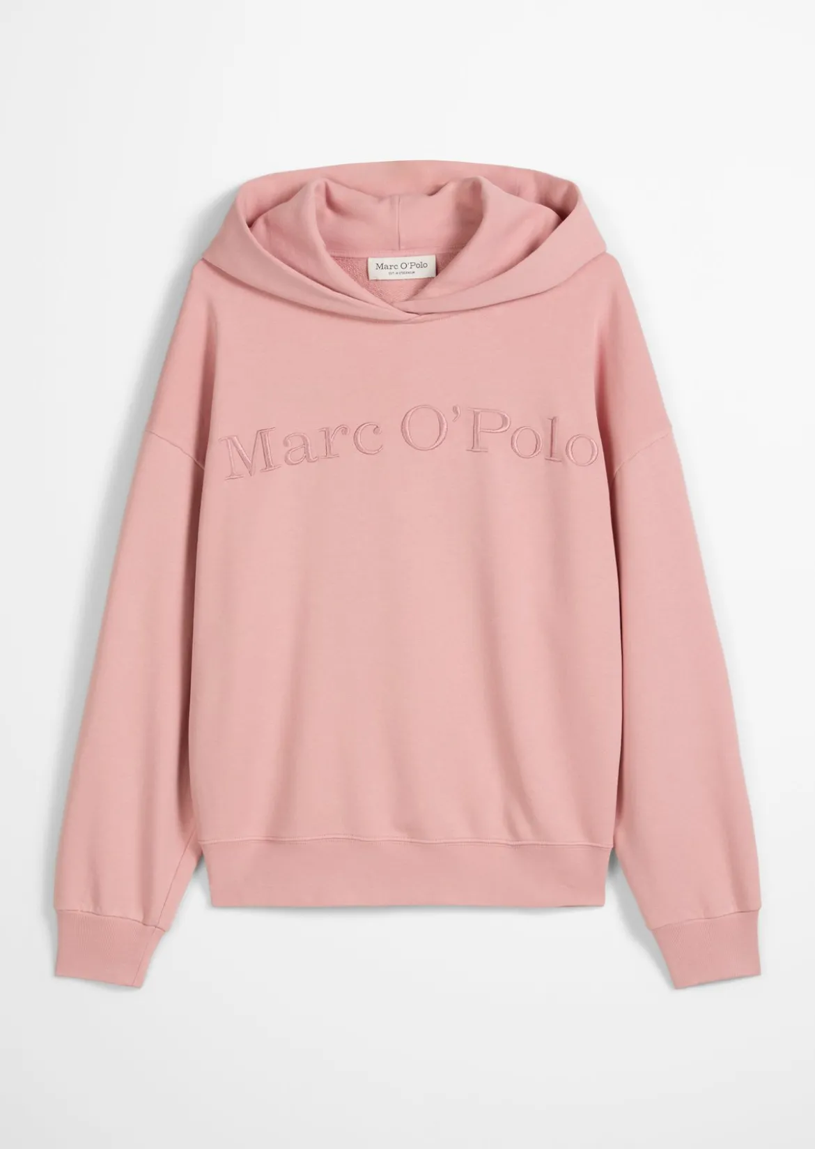 Logo-Kapuzensweatshirt relaxed aus Organic Cotton