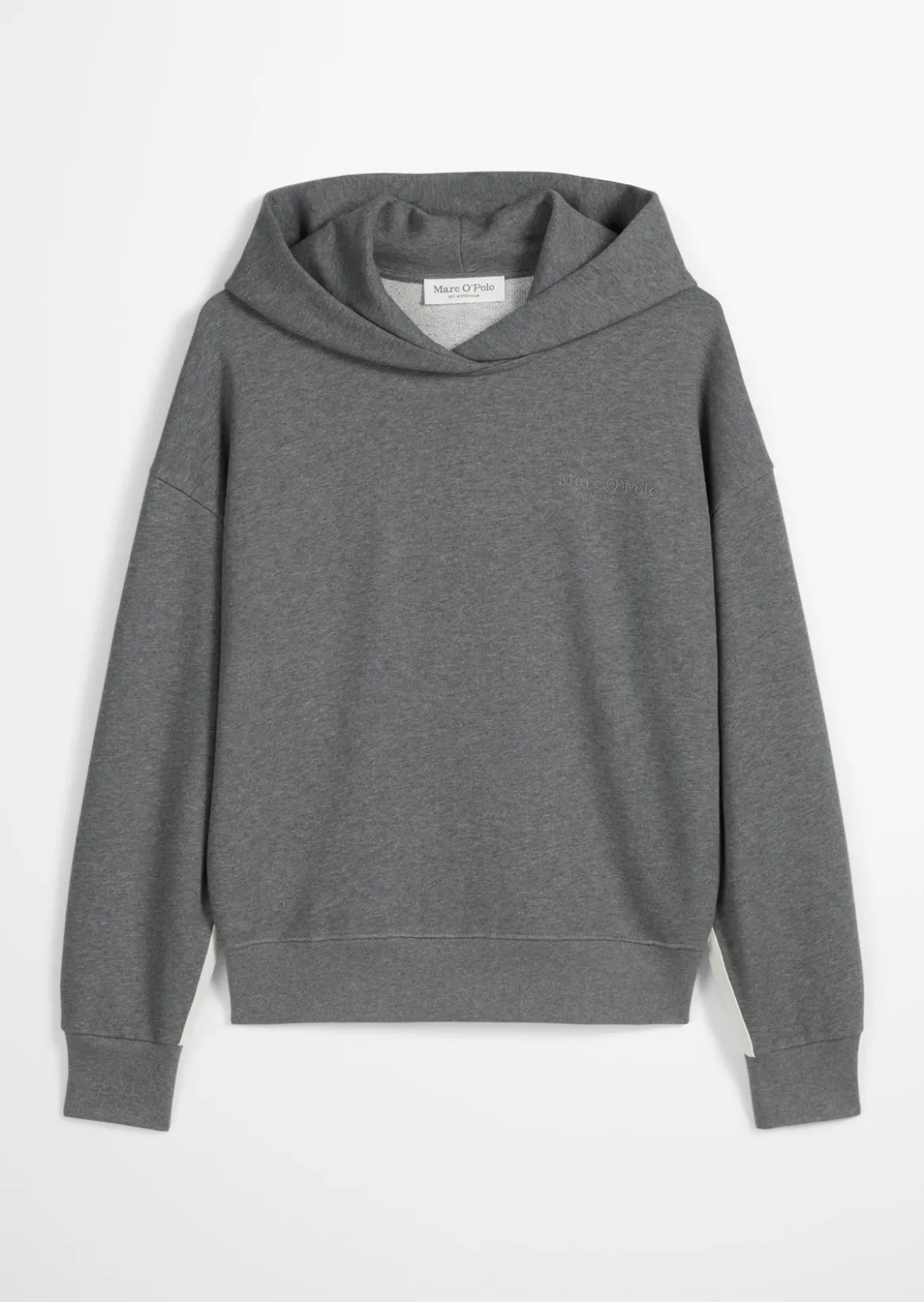 Logo-Kapuzensweatshirt relaxed aus Organic Cotton