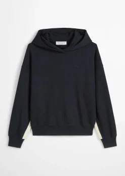 Logo-Kapuzensweatshirt relaxed aus Organic Cotton