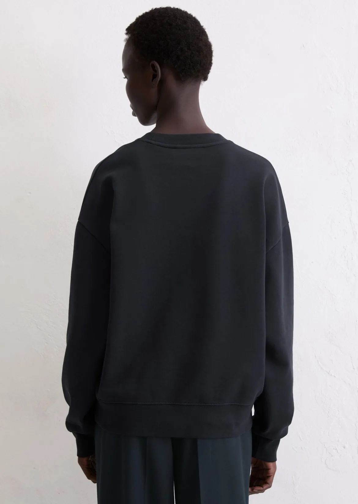 Logo-Sweatshirt relaxed aus Organic Cotton