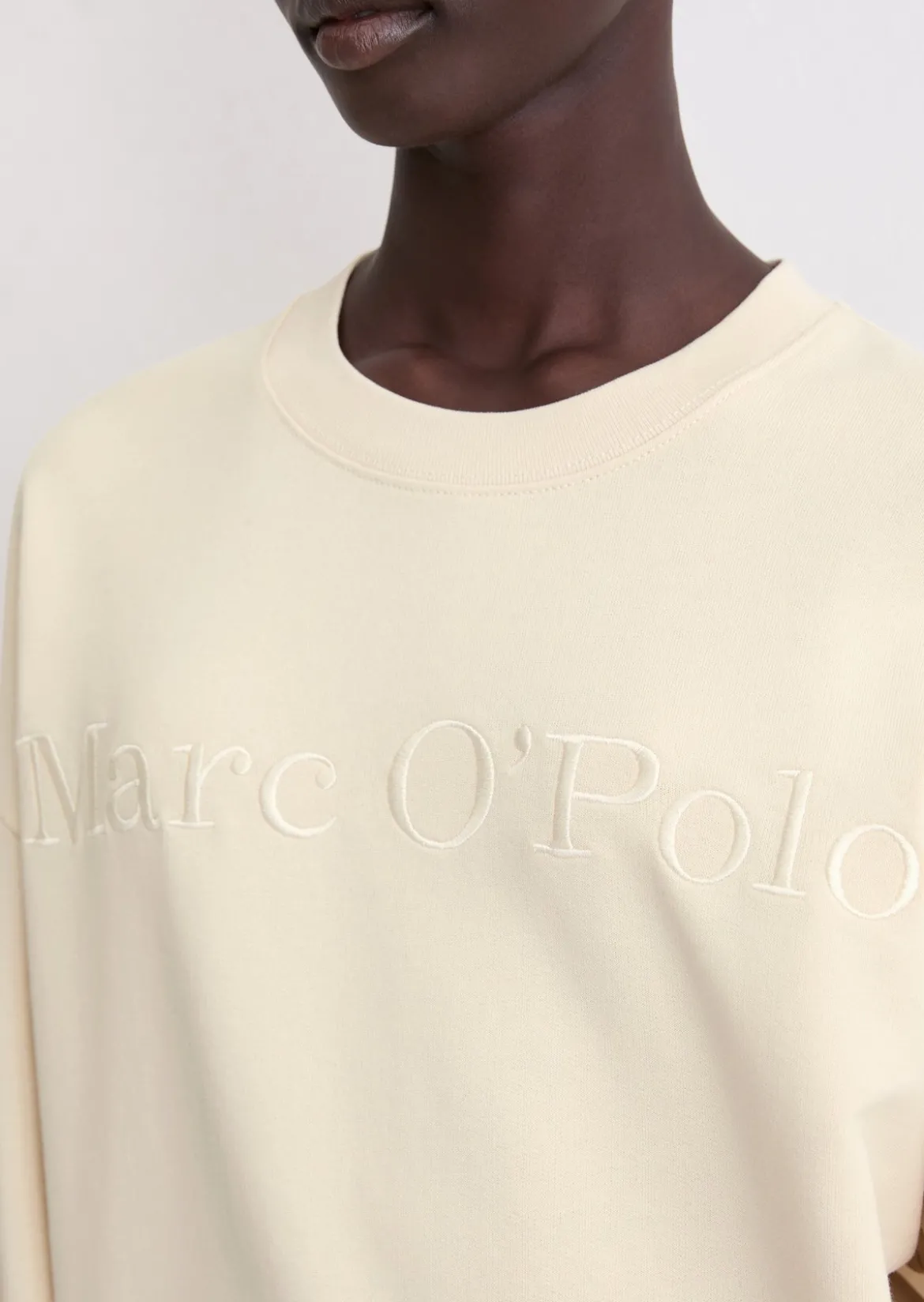 Logo-Sweatshirt relaxed aus Organic Cotton
