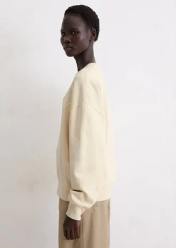 Logo-Sweatshirt relaxed aus Organic Cotton