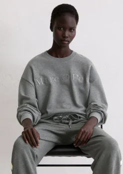 Logo-Sweatshirt relaxed aus Organic Cotton
