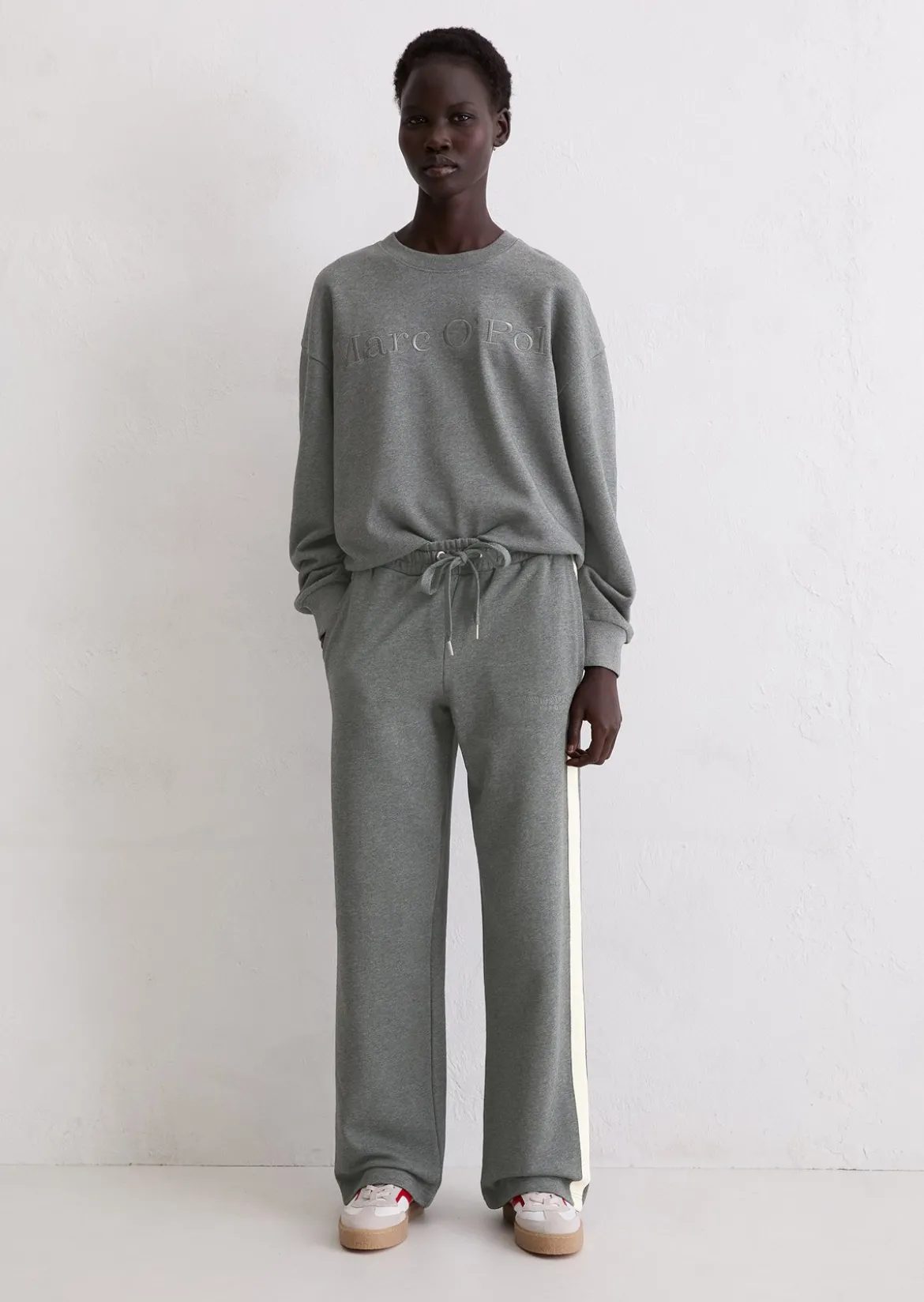 Logo-Sweatshirt relaxed aus Organic Cotton