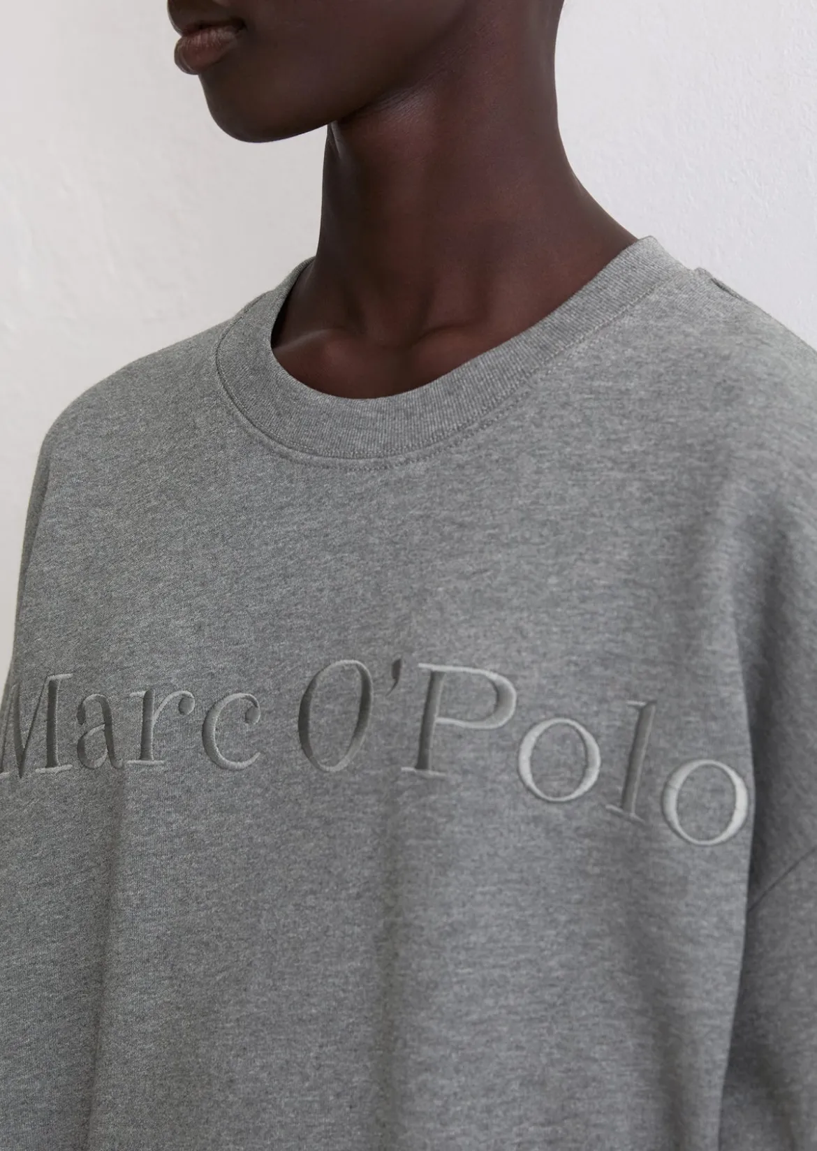Logo-Sweatshirt relaxed aus Organic Cotton