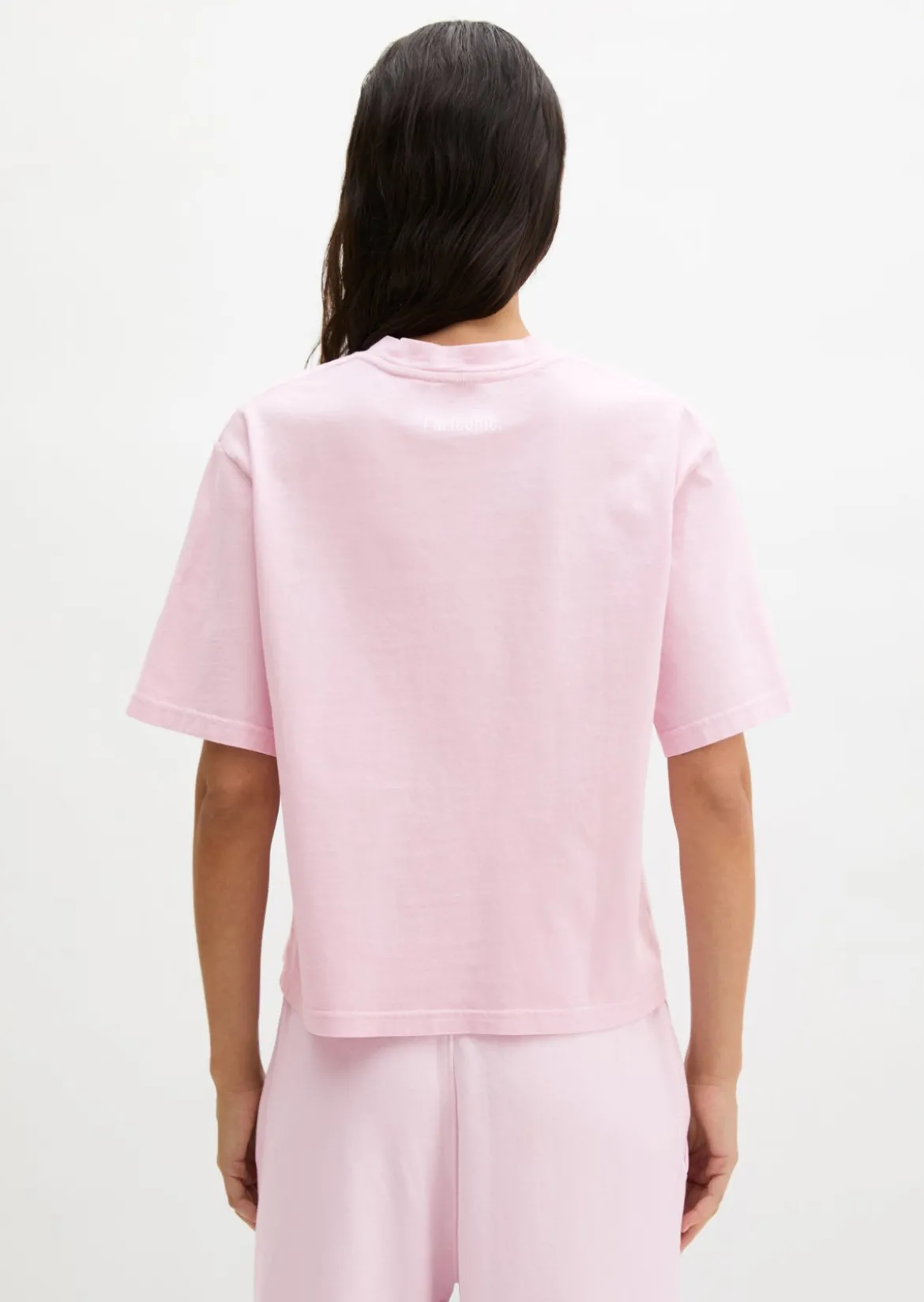 Logo-T-Shirt regular aus recycelter und Bio-Baumwolle