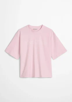 Logo-T-Shirt regular aus recycelter und Bio-Baumwolle