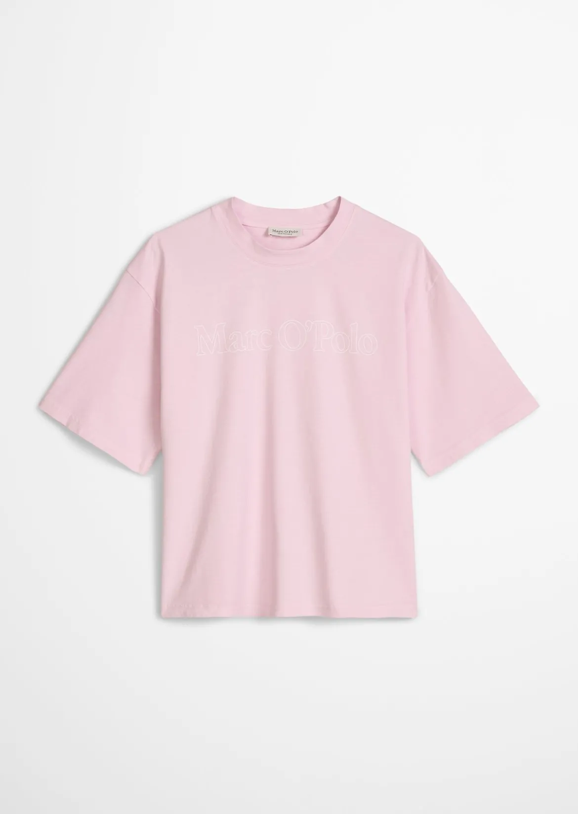 Logo-T-Shirt regular aus recycelter und Bio-Baumwolle