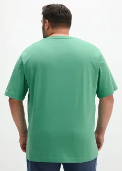 Logo-T-Shirt regular aus reiner Bio-Baumwolle
