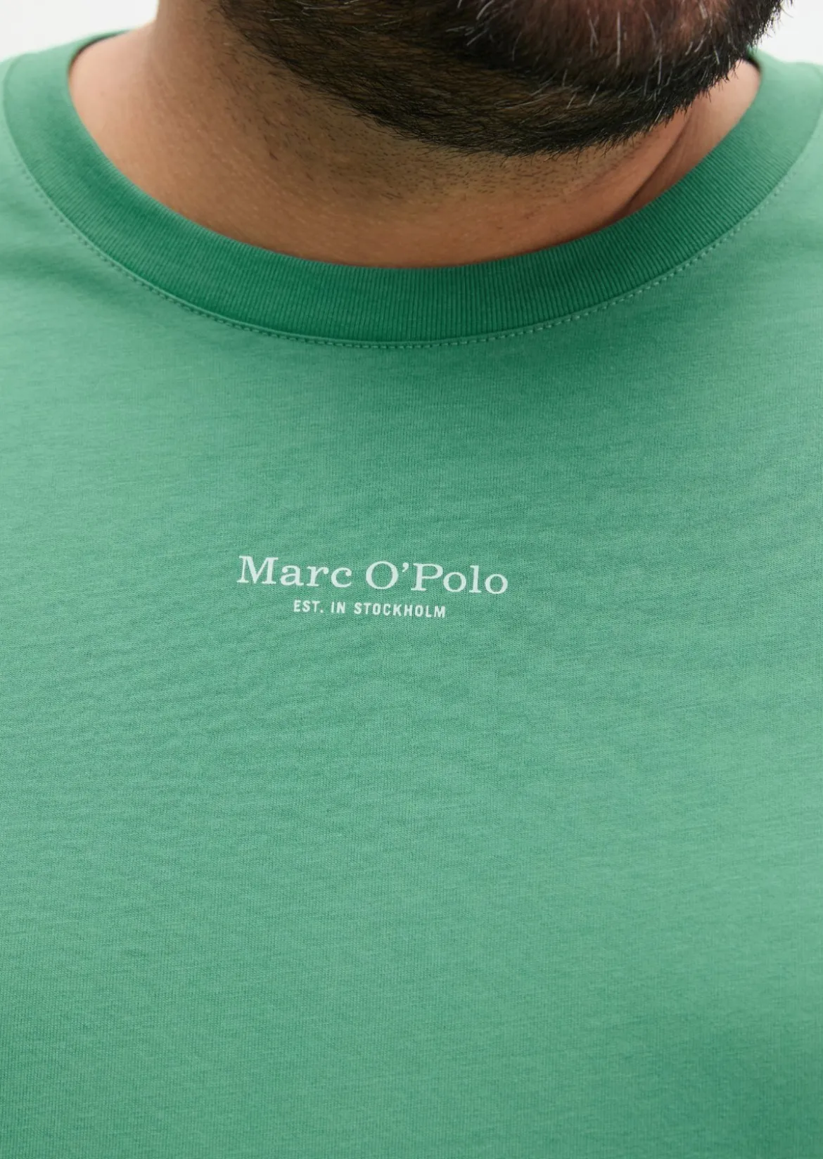 Logo-T-Shirt regular aus reiner Bio-Baumwolle
