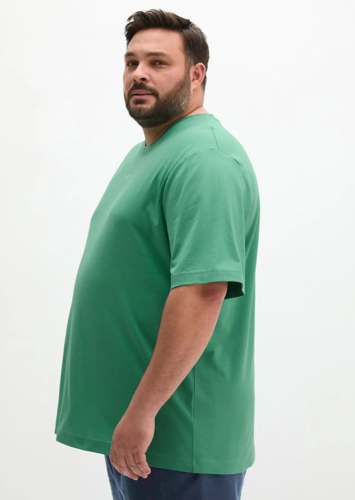 Logo-T-Shirt regular aus reiner Bio-Baumwolle