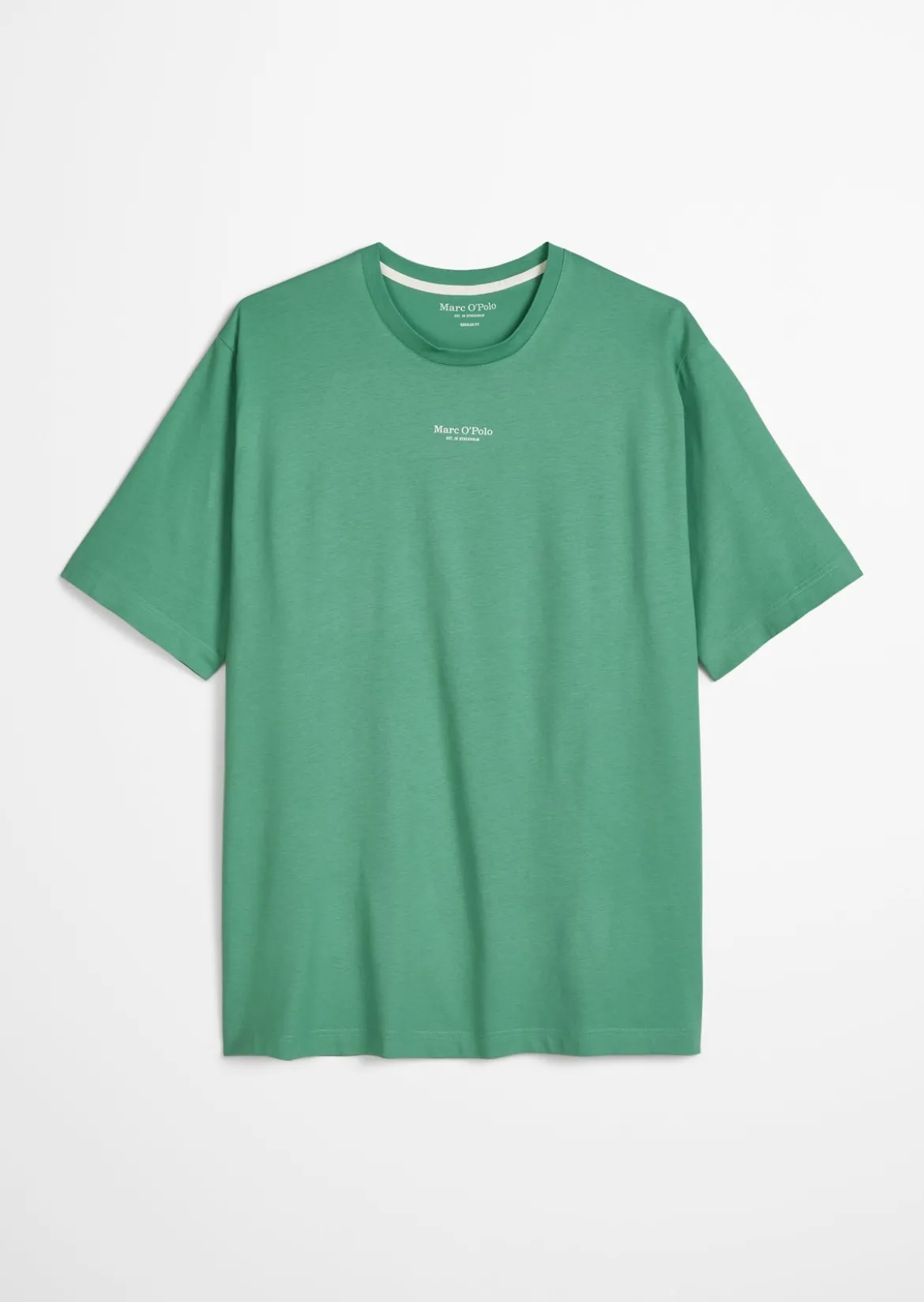 Logo-T-Shirt regular aus reiner Bio-Baumwolle