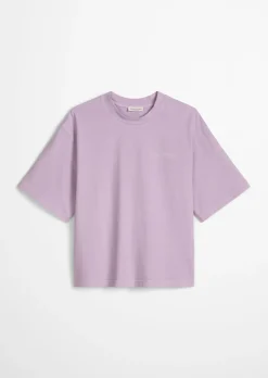 Logo-T-Shirt regular aus recycelter und Bio-Baumwolle