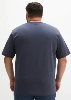Logo-T-Shirt regular aus reiner Bio-Baumwolle