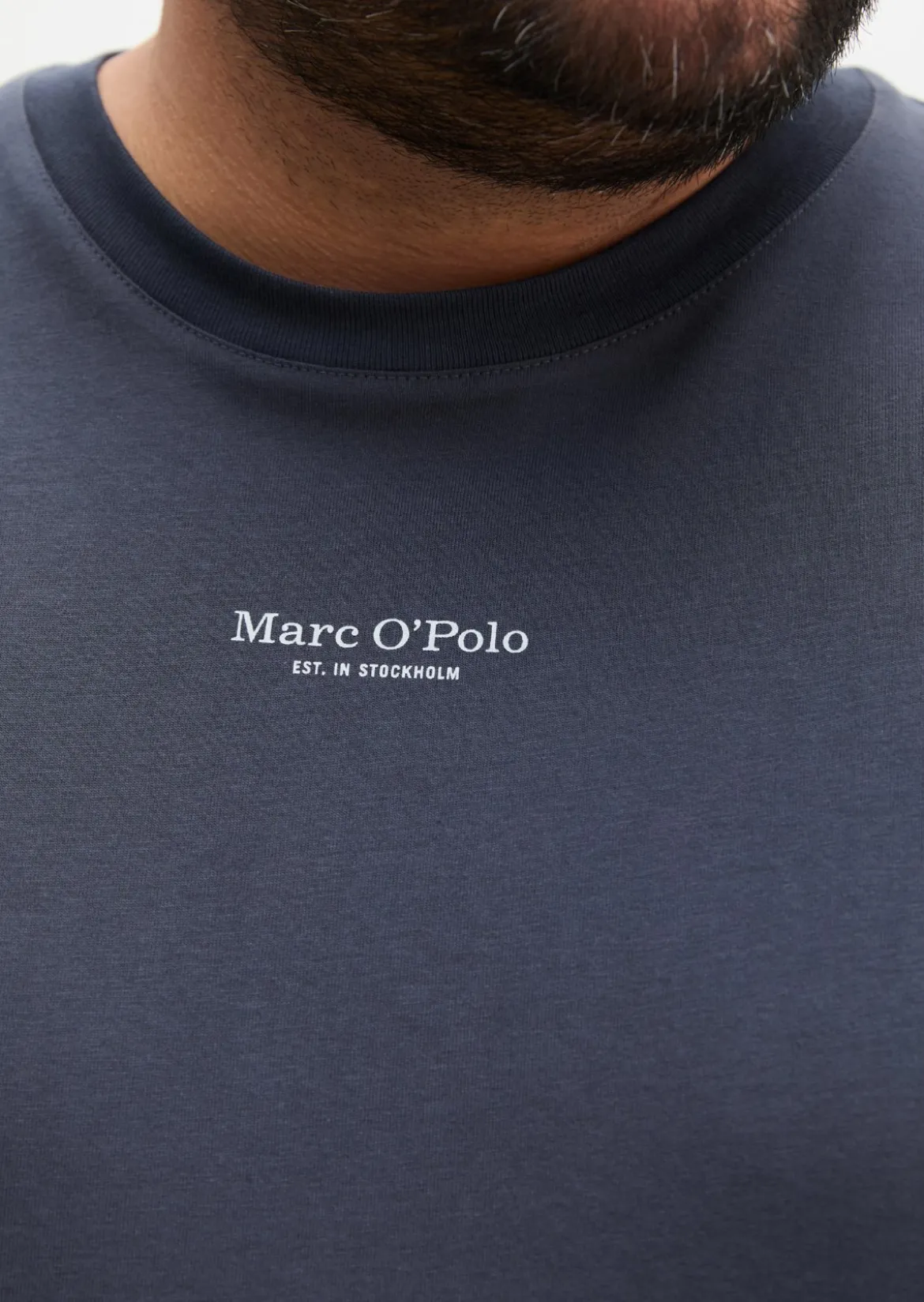 Logo-T-Shirt regular aus reiner Bio-Baumwolle