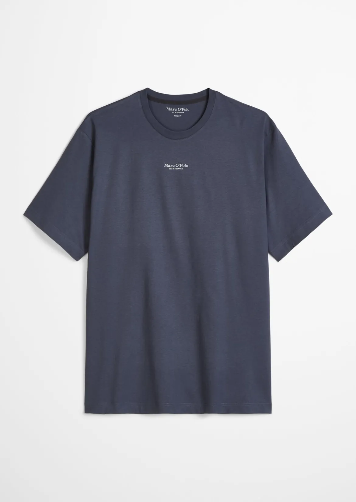 Logo-T-Shirt regular aus reiner Bio-Baumwolle