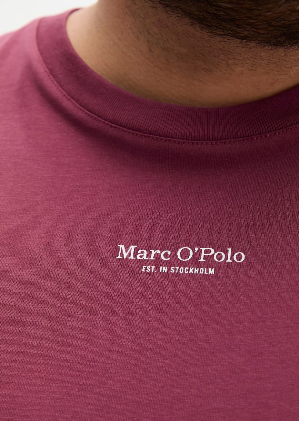 Logo-T-Shirt regular aus reiner Bio-Baumwolle