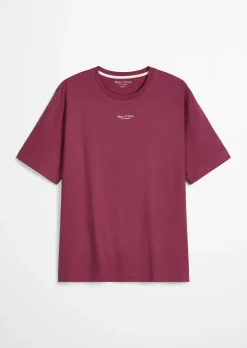 Logo-T-Shirt regular aus reiner Bio-Baumwolle