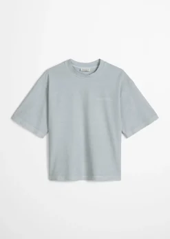 Logo-T-Shirt regular aus recycelter und Bio-Baumwolle