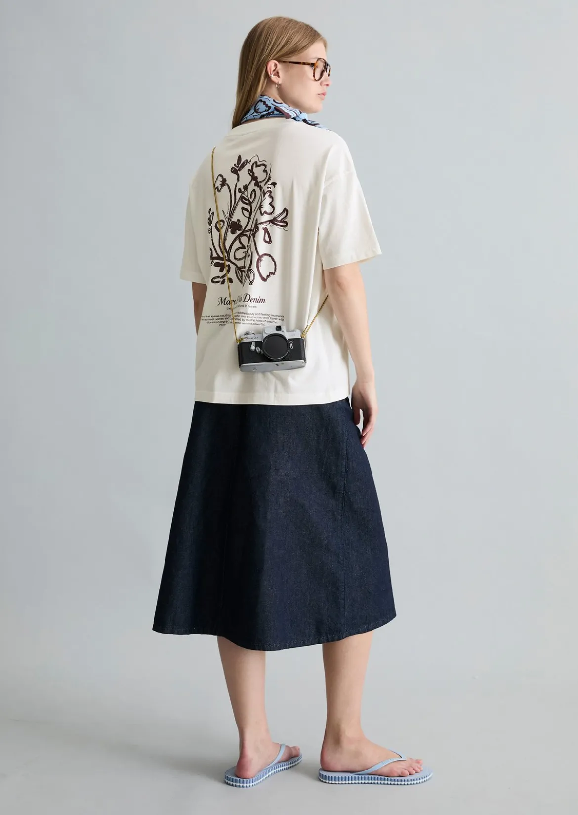 Logo-T-Shirt relaxed aus Organic Cotton