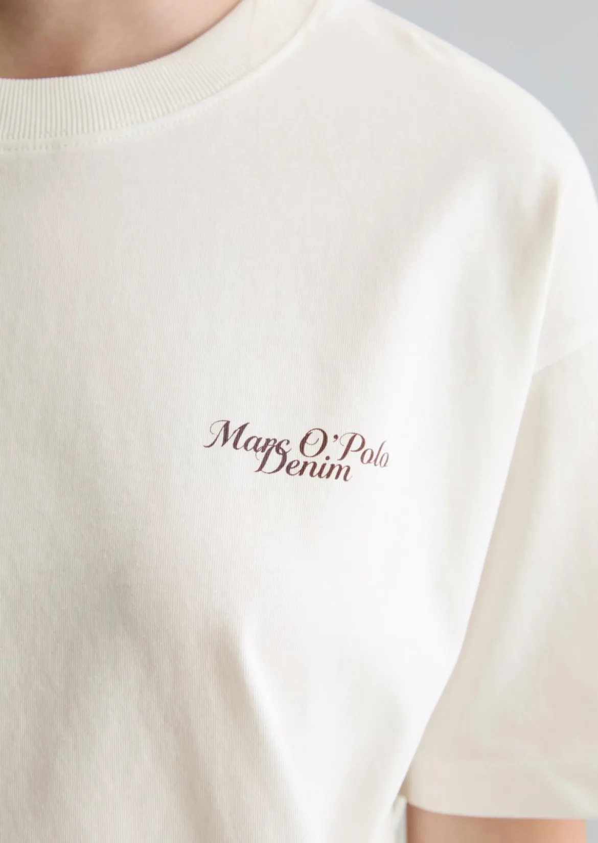 Logo-T-Shirt relaxed aus Organic Cotton