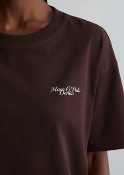Logo-T-Shirt relaxed aus Organic Cotton
