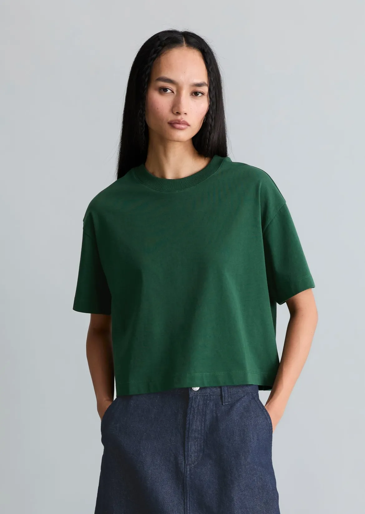 Logo-T-Shirt relaxed aus Organic Cotton